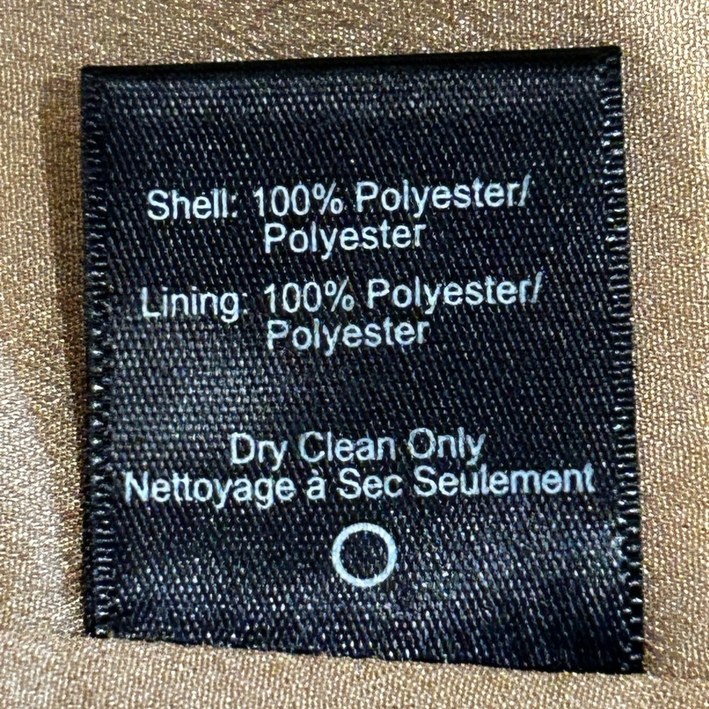 Dress the Population Black and Tan Sequin Halter Mini Dress - Picture 7 of 7